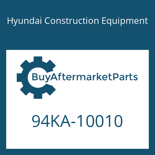 Hyundai Construction Equipment 94KA-10010 - DECAL-MODEL NAME LH