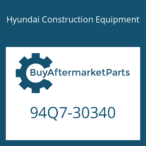 Hyundai Construction Equipment 94Q7-30340 - MANUAL-OPERATOR