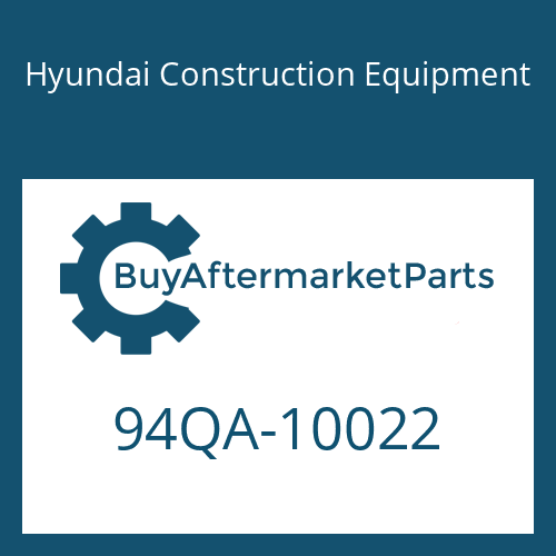 Hyundai Construction Equipment 94QA-10022 - DECAL-MODEL NAME