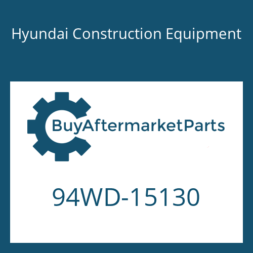 Hyundai Construction Equipment 94WD-15130 - DECAL-MODEL NAME LH