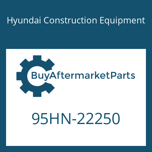 95HN-22250 Hyundai Construction Equipment DECAL-MODEL NAME