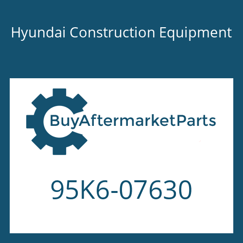 95K6-07630 Hyundai Construction Equipment DECAL-BAND TANK