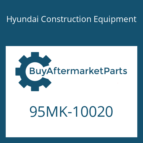 Hyundai Construction Equipment 95MK-10020 - DECAL-MODEL NAME LH