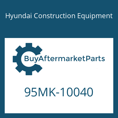 Hyundai Construction Equipment 95MK-10040 - DECAL-MODEL NAME LH