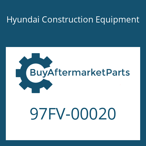 Hyundai Construction Equipment 97FV-00020 - DECAL-MODEL NAME