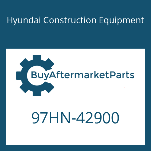 Hyundai Construction Equipment 97HN-42900 - DECAL-MODEL NAME