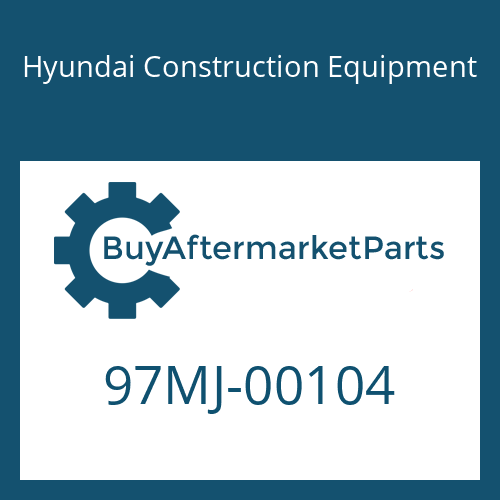 97MJ-00104 Hyundai Construction Equipment DECAL KIT-A