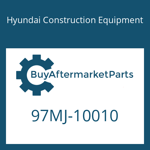 Hyundai Construction Equipment 97MJ-10010 - DECAL-MODEL NAME