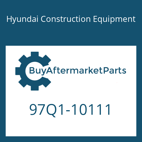 Hyundai Construction Equipment 97Q1-10111 - DECAL KIT-B