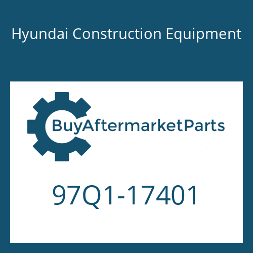 97Q1-17401 Hyundai Construction Equipment DECAL-LIFT CHART