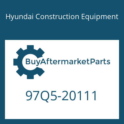 97Q5-20111 Hyundai Construction Equipment DECAL KIT-B
