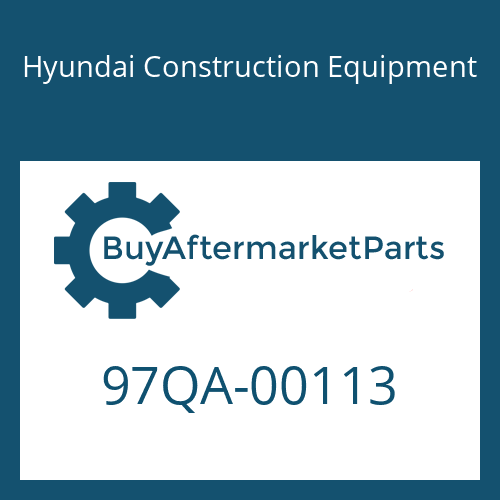 Hyundai Construction Equipment 97QA-00113 - DECAL KIT-B
