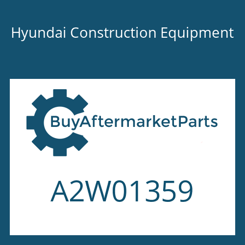 Hyundai Construction Equipment A2W01359 - RING-RETAINER