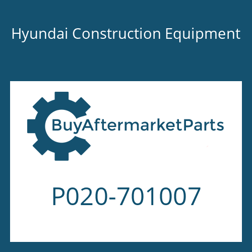 Hyundai Construction Equipment P020-701007 - ELBOW-90