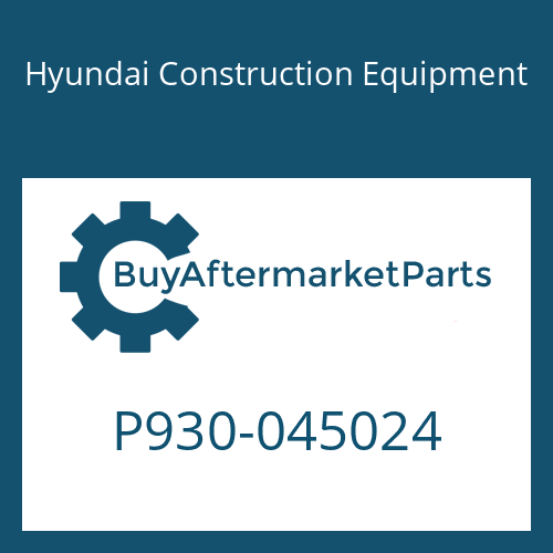 Hyundai Construction Equipment P930-045024 - HOSE ASSY-ORFS&THD
