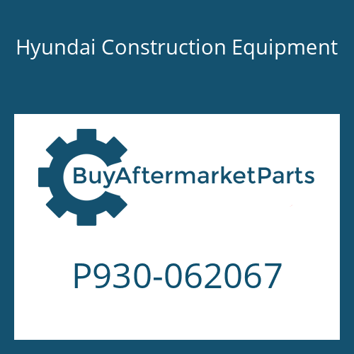 Hyundai Construction Equipment P930-062067 - HOSE ASSY-ORFS&THD