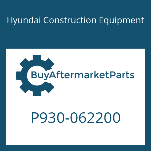 Hyundai Construction Equipment P930-062200 - HOSE ASSY-ORFS&THD