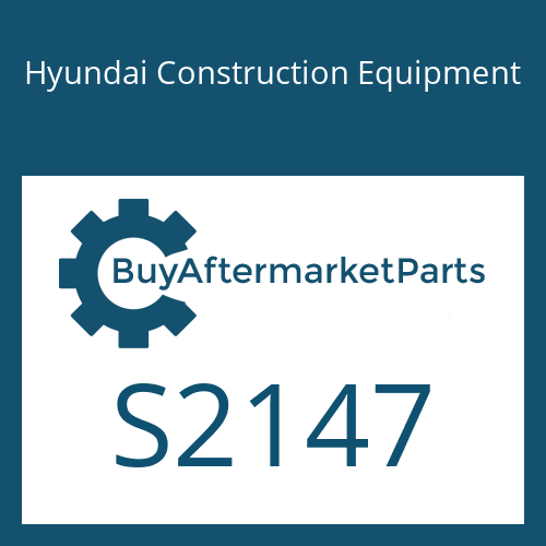 Hyundai Construction Equipment S2147 - SCREW