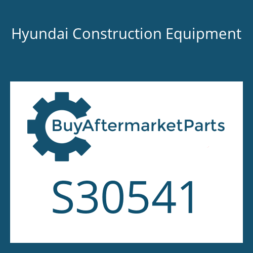 Hyundai Construction Equipment S30541 - PLATE-RISER