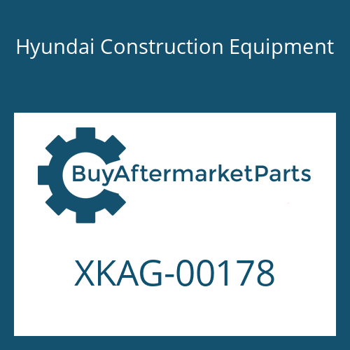 Hyundai Construction Equipment XKAG-00178 - SEAL-CHANNEL