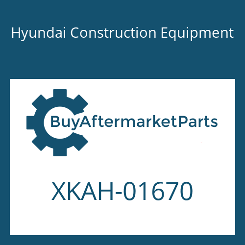 XKAH-01670 Hyundai Construction Equipment HUB ASSY