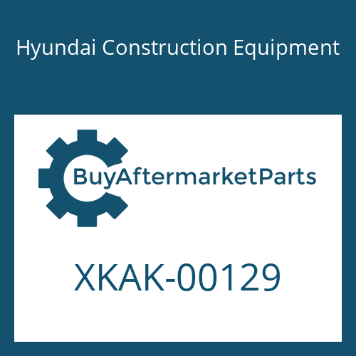 Hyundai Construction Equipment XKAK-00129 - SPRING-MAIN
