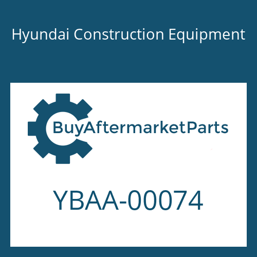 Hyundai Construction Equipment YBAA-00074 - BEARING