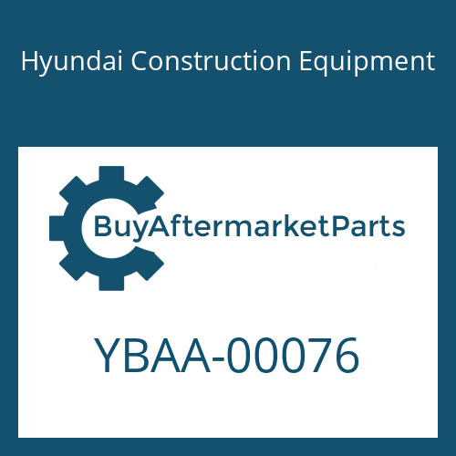 Hyundai Construction Equipment YBAA-00076 - BOLT-ADJUST