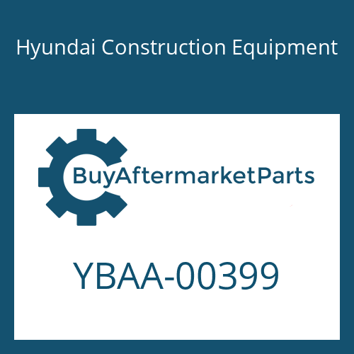 Hyundai Construction Equipment YBAA-00399 - BOLT