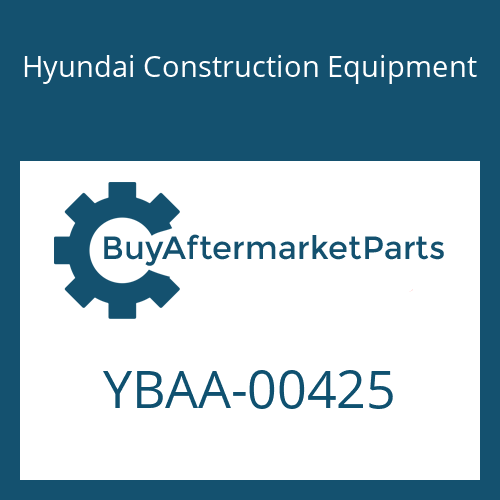 Hyundai Construction Equipment YBAA-00425 - BOLT-ADJUST