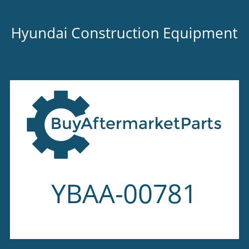 Hyundai Construction Equipment YBAA-00781 - SCREW