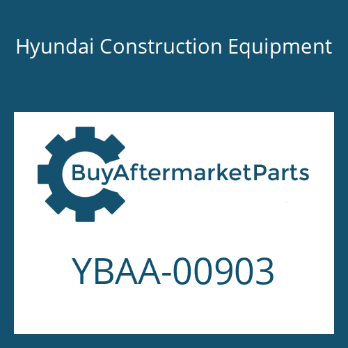 Hyundai Construction Equipment YBAA-00903 - COVER-PUMP
