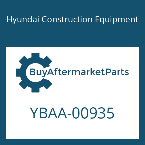 Hyundai Construction Equipment YBAA-00935 - PIPE-PRESSURE