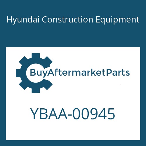 Hyundai Construction Equipment YBAA-00945 - SLEEVE-DISTRIBUTOR