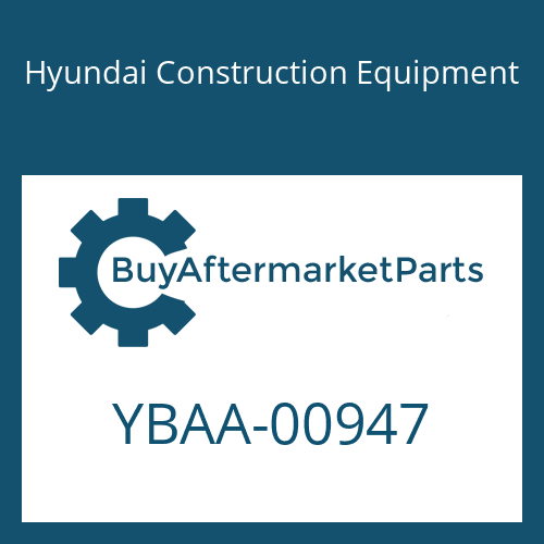 Hyundai Construction Equipment YBAA-00947 - CAP-BEARING