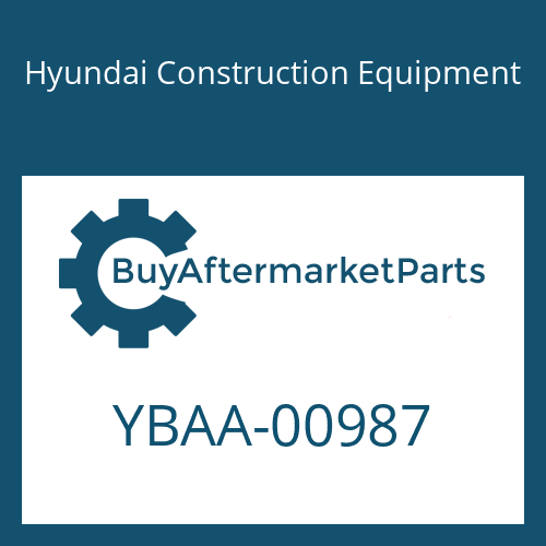Hyundai Construction Equipment YBAA-00987 - BEARING
