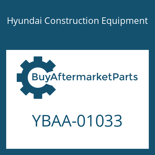 Hyundai Construction Equipment YBAA-01033 - HOUSING-PLUG