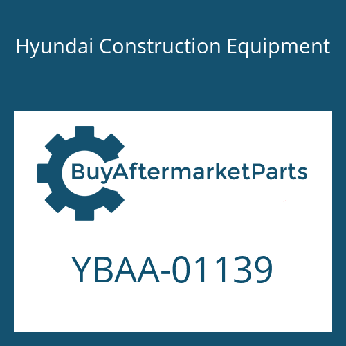 Hyundai Construction Equipment YBAA-01139 - CUP-BEARING