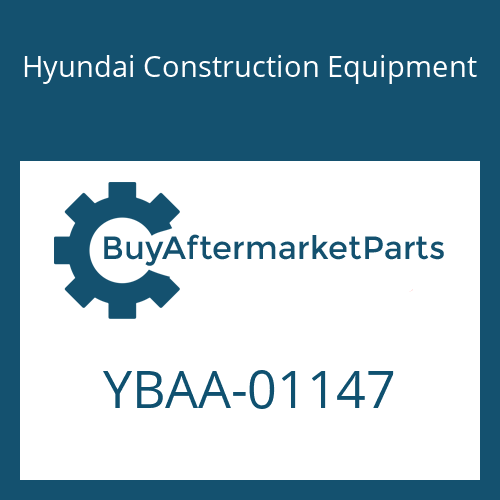 Hyundai Construction Equipment YBAA-01147 - GASKET