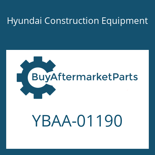 Hyundai Construction Equipment YBAA-01190 - PLUG