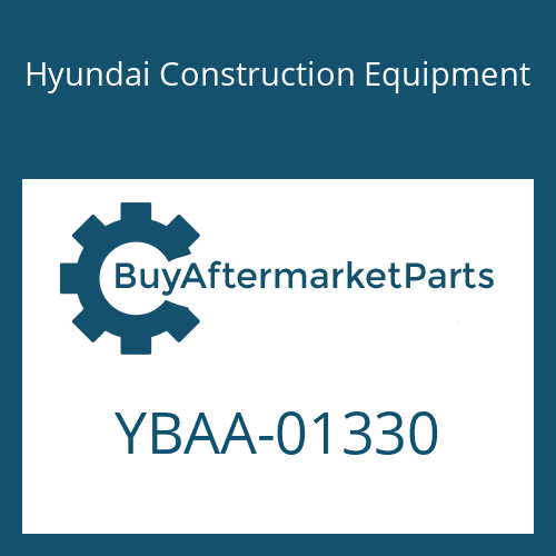 Hyundai Construction Equipment YBAA-01330 - PLATE-END
