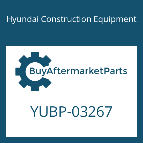 Hyundai Construction Equipment YUBP-03267 - SPACER