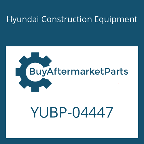 Hyundai Construction Equipment YUBP-04447 - SCREW-CAP