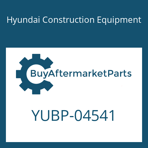 YUBP-04541 Hyundai Construction Equipment NUT-HEX