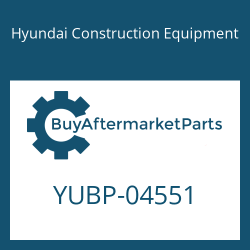 Hyundai Construction Equipment YUBP-04551 - GUIDE