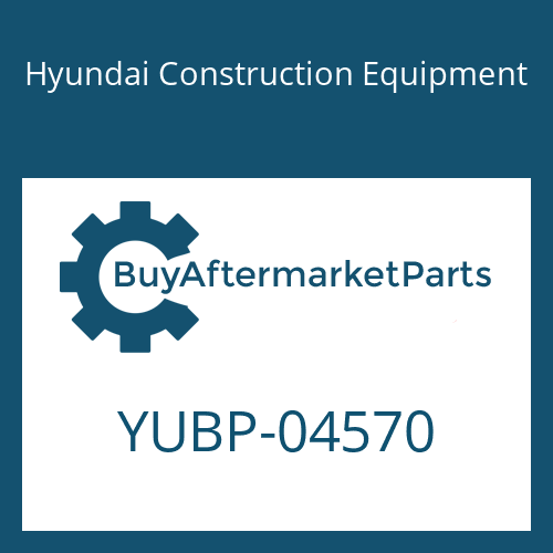 Hyundai Construction Equipment YUBP-04570 - INSERT-VALVE