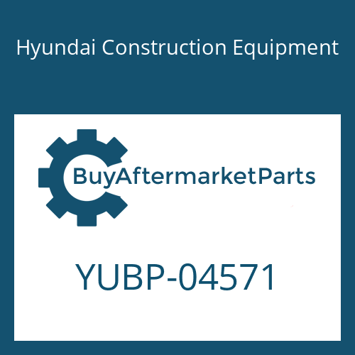 YUBP-04571 Hyundai Construction Equipment GASKET