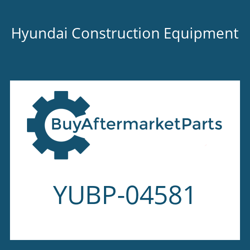 Hyundai Construction Equipment YUBP-04581 - GEAR