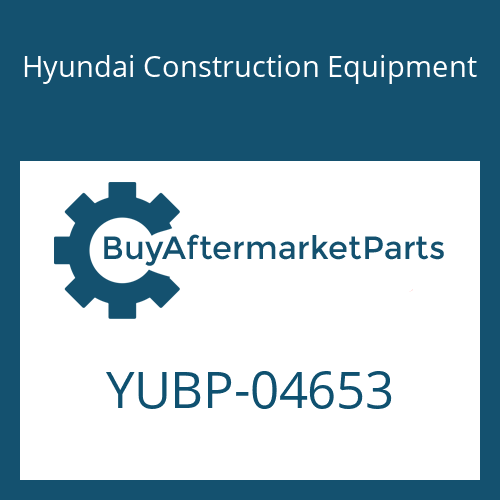 YUBP-04653 Hyundai Construction Equipment CUP-INJECTOR