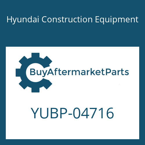 Hyundai Construction Equipment YUBP-04716 - SCREW-HEX